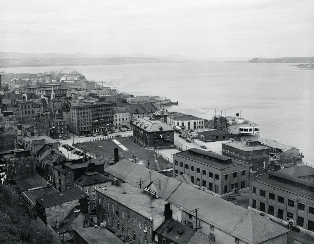 Detail of Lower Quebec by Anonymous