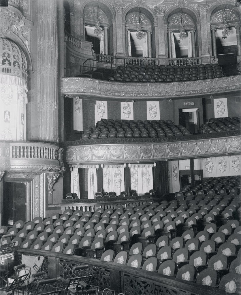 Detail of Interior View of the Century Theater by Anonymous