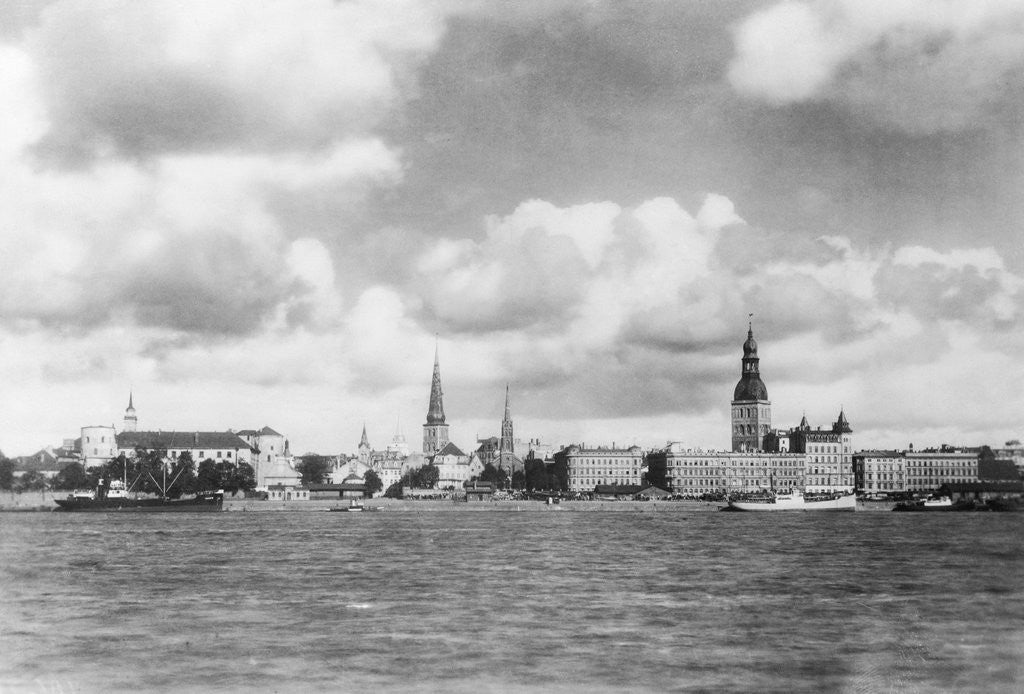 Detail of View of Riga, Latvia by Anonymous