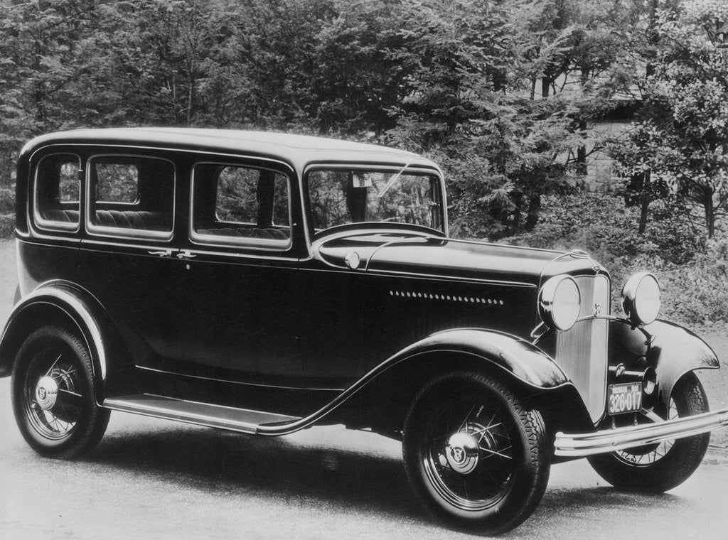 Detail of De Luxe Pordor Sedan by Anonymous