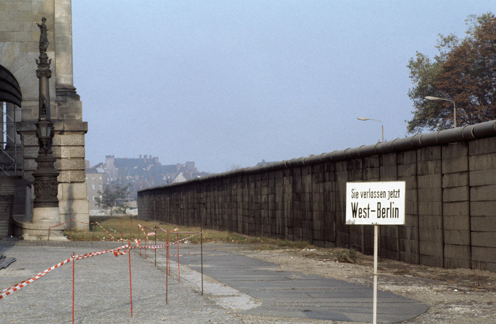Berlin Wall by Corbis