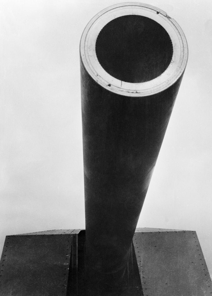 Detail of View of Muzzle of German Naval Gun by Anonymous