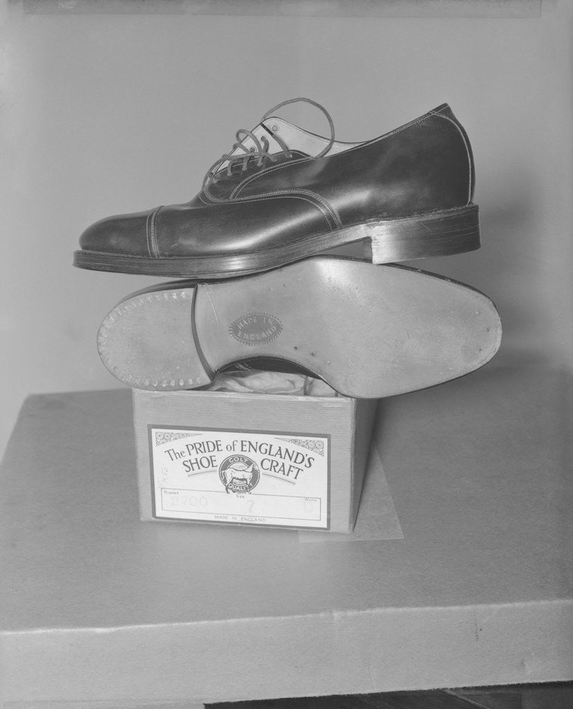 Detail of English Made Mens Shoes by Anonymous