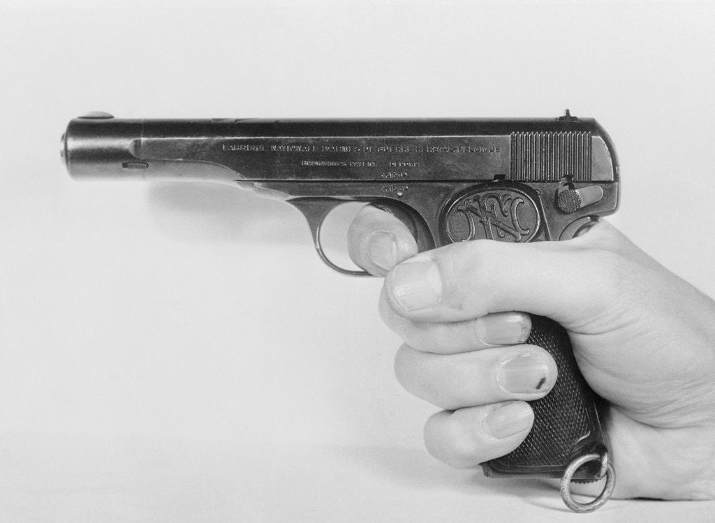 Detail of Karel Richard Richter Loaded Gun by Anonymous