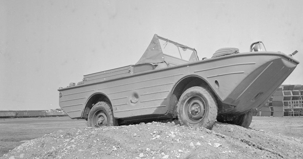Detail of Amphibious Sea Jeep by Anonymous