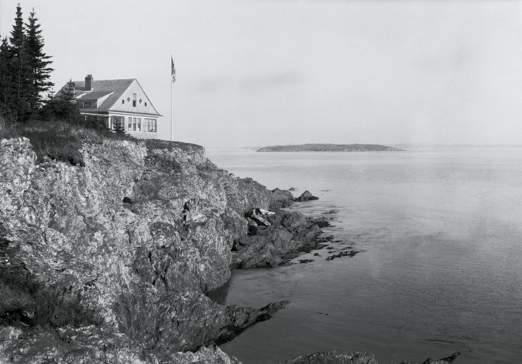 Detail of Eagle Island Showing House by Anonymous
