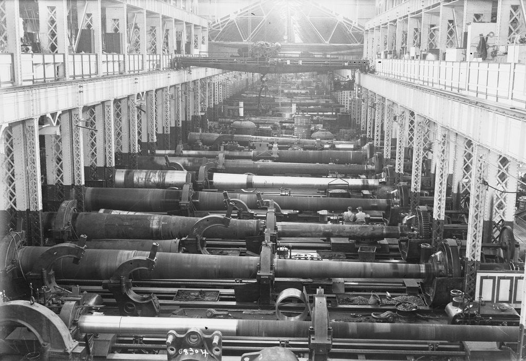 Detail of Artillery Manufacturing Plant by Anonymous