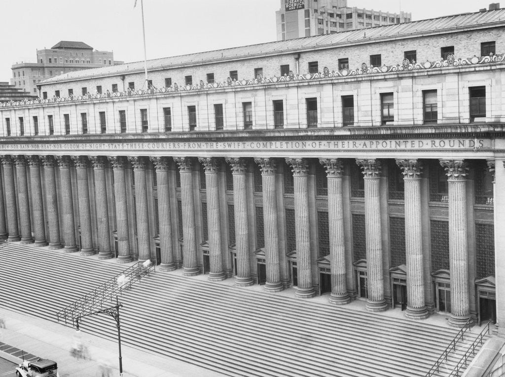 Detail of Exterior of General Post Office by Corbis