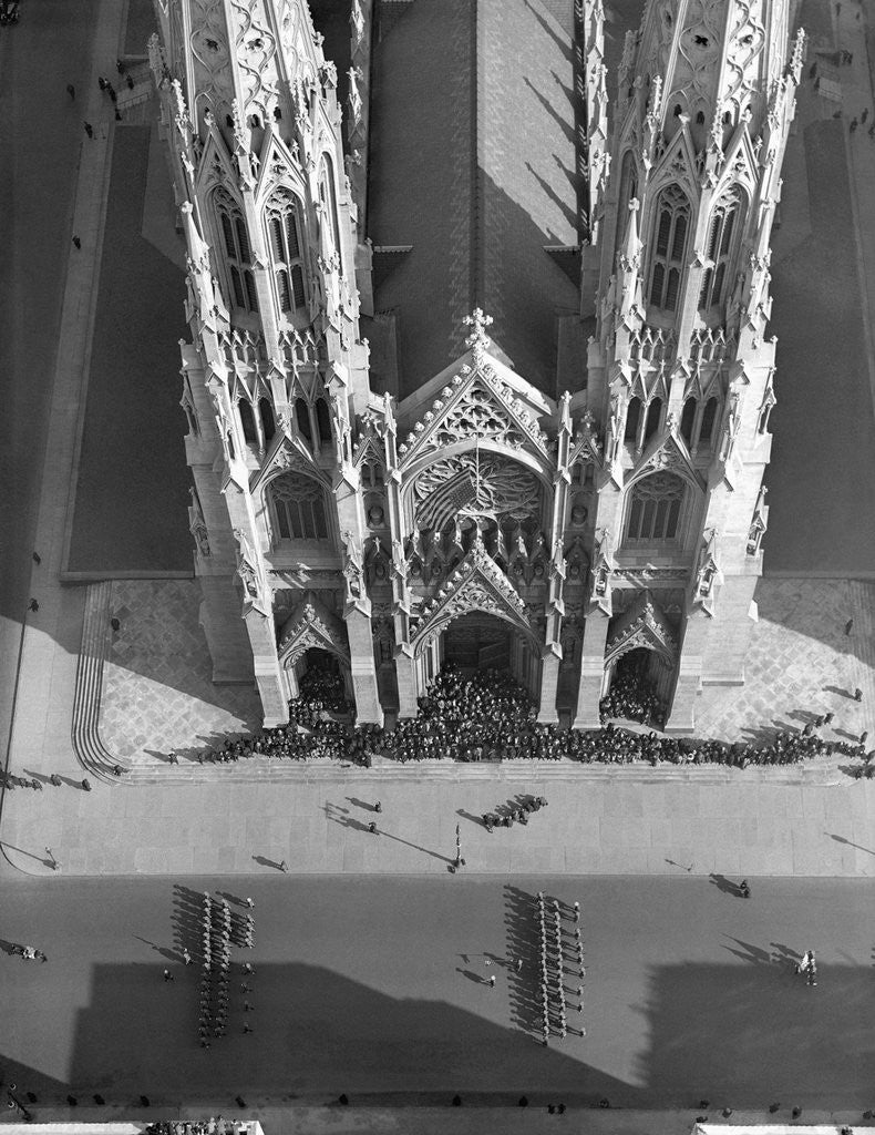 Detail of St. Patrick's Day Parade by Anonymous