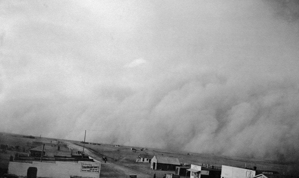 Detail of Dust Storm in Colorado by Anonymous