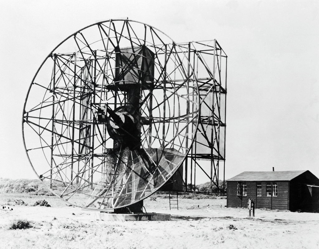 Detail of Huge Radar for War Directions by Anonymous
