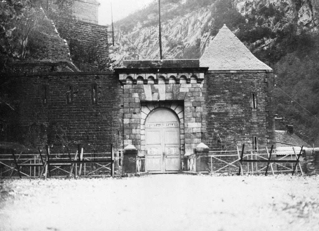 Detail of Prison of Marshall Henri Petain by Anonymous