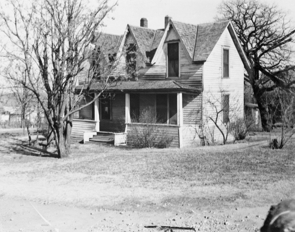 Detail of Birthplace of Dwight D. Eisenhower by Anonymous