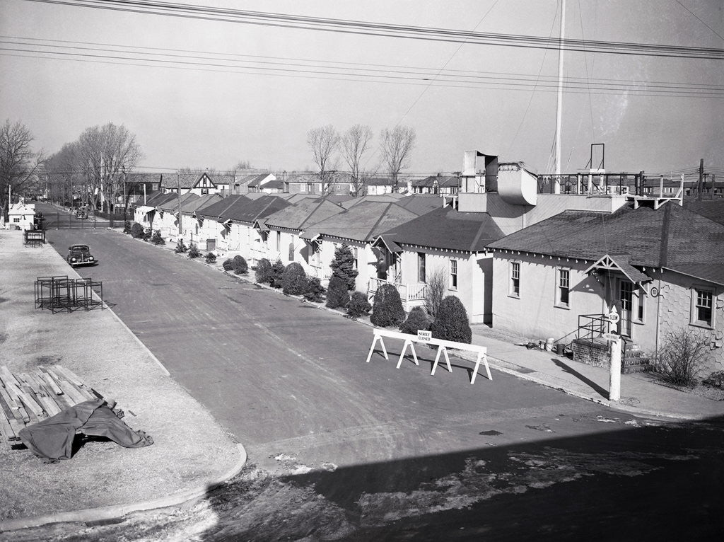 Detail of Homes for Veterans by Anonymous