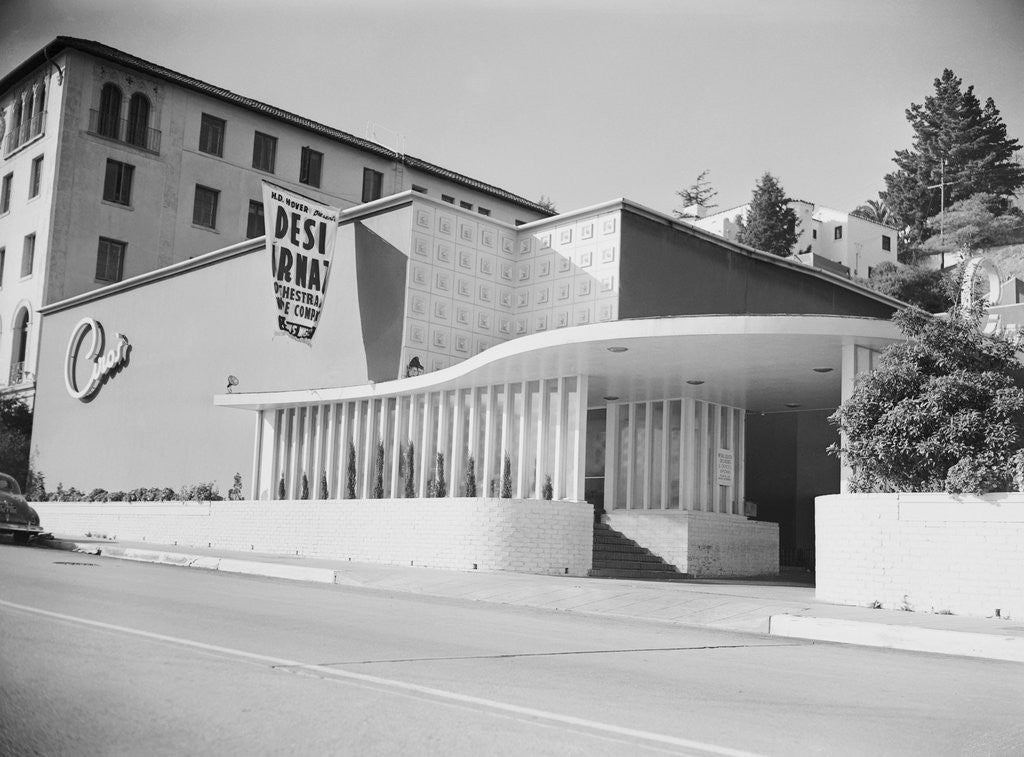 Detail of Ciro's Nightclub by Anonymous