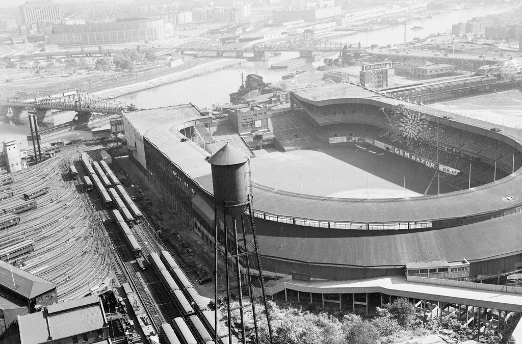 Detail of Aerial View of Stadiums by Anonymous