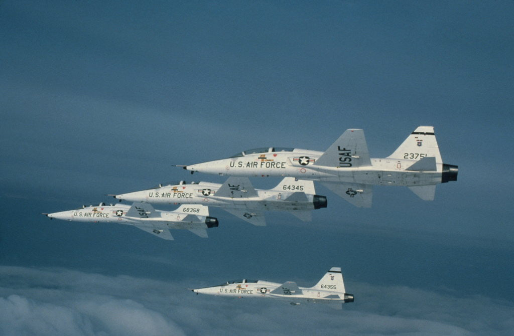 Detail of European NATO Military Planes in Flight by Anonymous