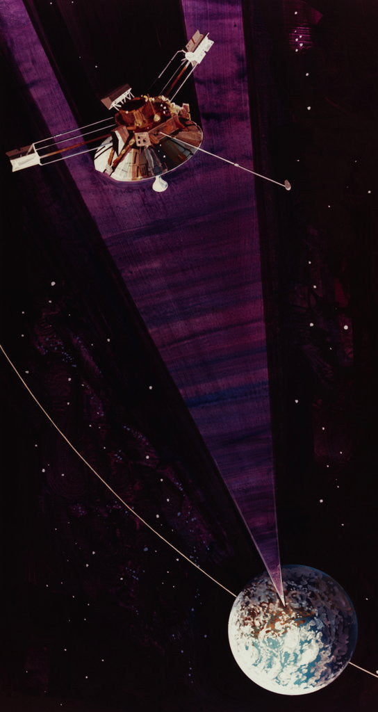 Detail of Pioneer 10 Passing Jupiter by Anonymous