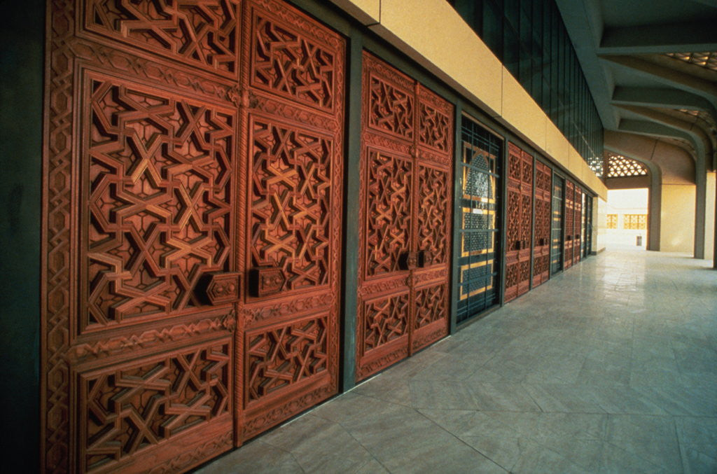 Detail of Interior of the Royal Mosque of Riyadh by Anonymous
