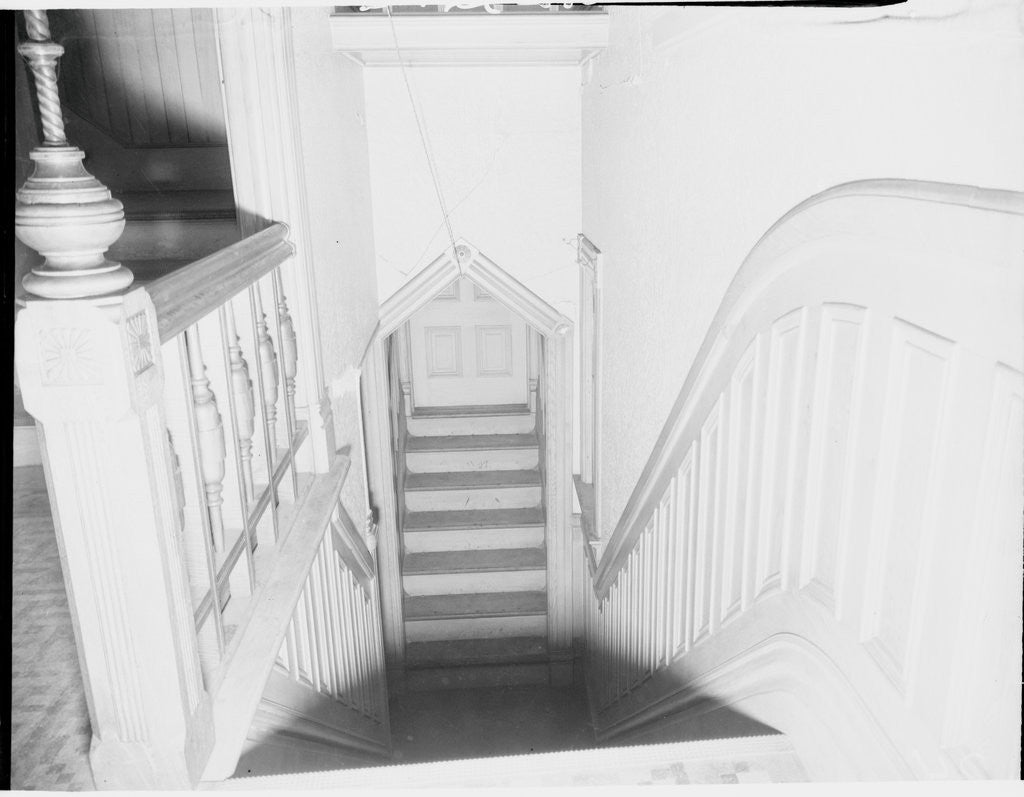 Detail of Staircase in Winchester Mystery House by Anonymous