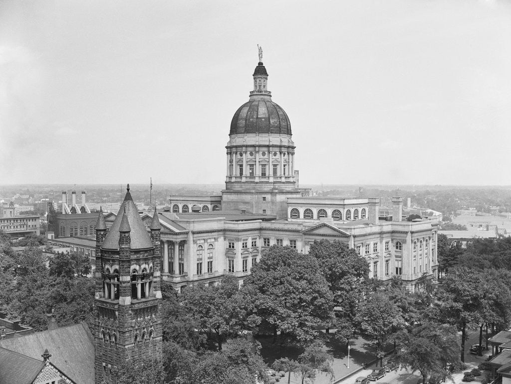 Detail of Georgia State Capitol by Anonymous