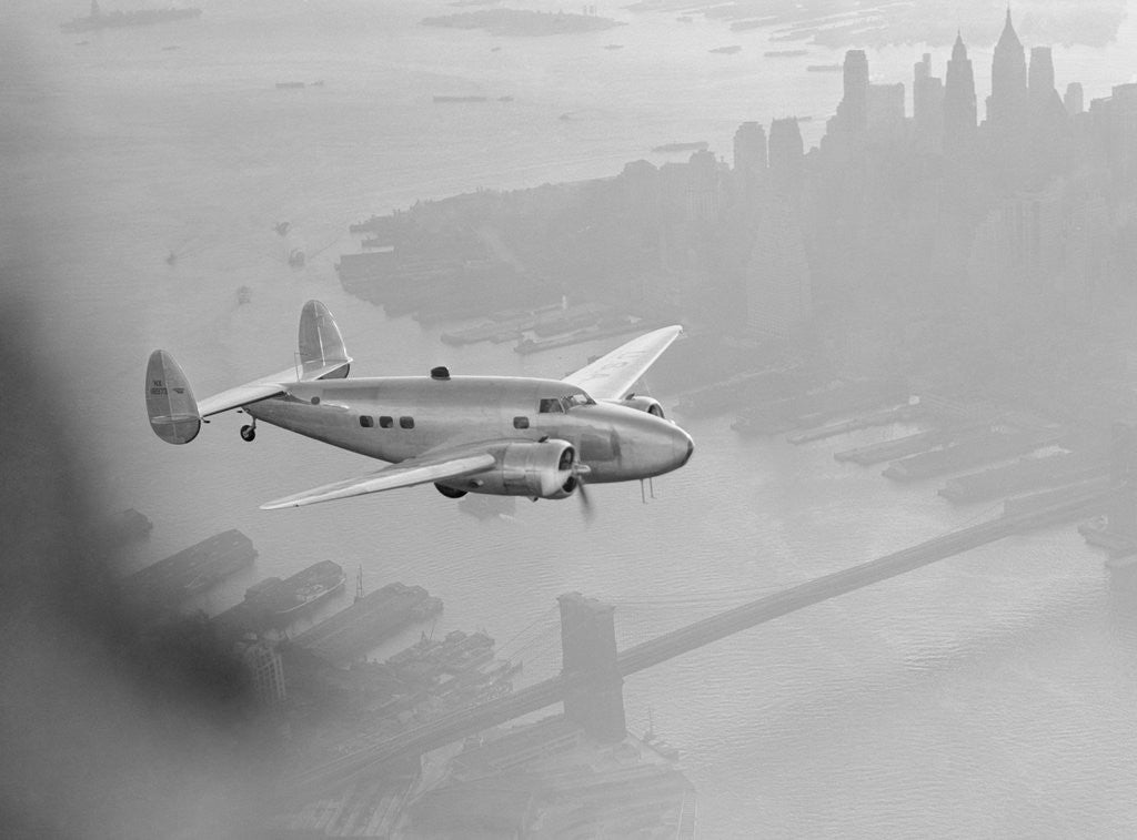 Detail of Lockheed 14 Super Electra Flown by Howard Hughes by Corbis
