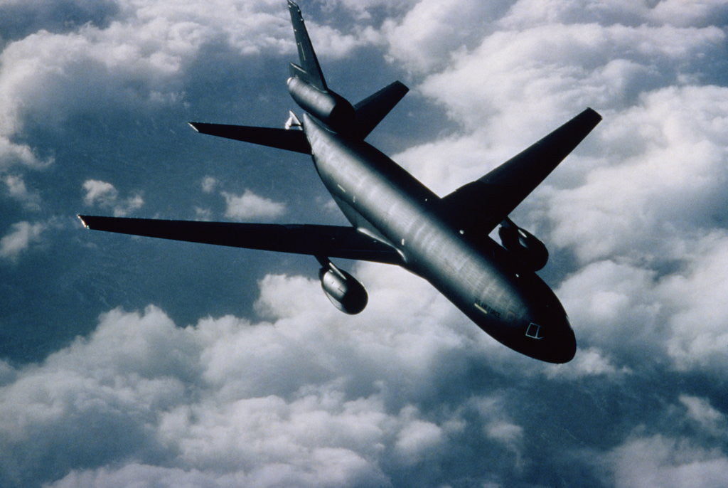 Detail of Air Force Airplane in flight by Anonymous