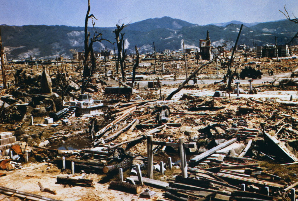 Detail of Hiroshima Aftermath by Anonymous