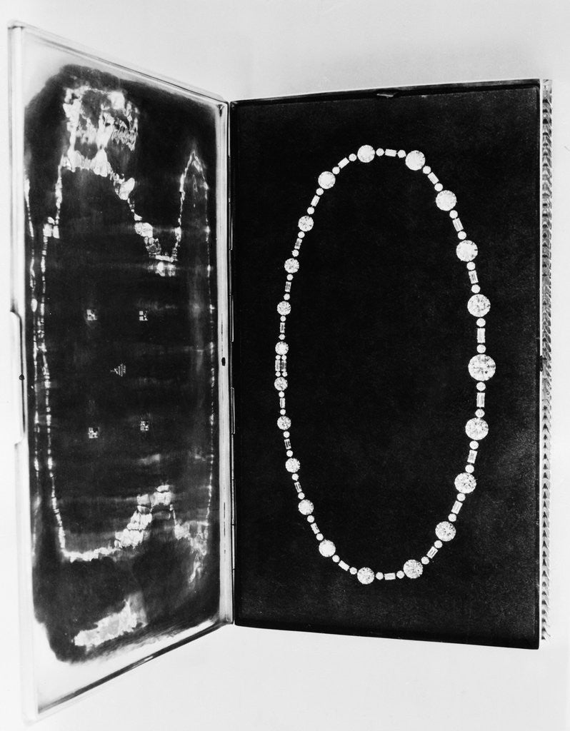 Detail of Diamond Necklace by Anonymous