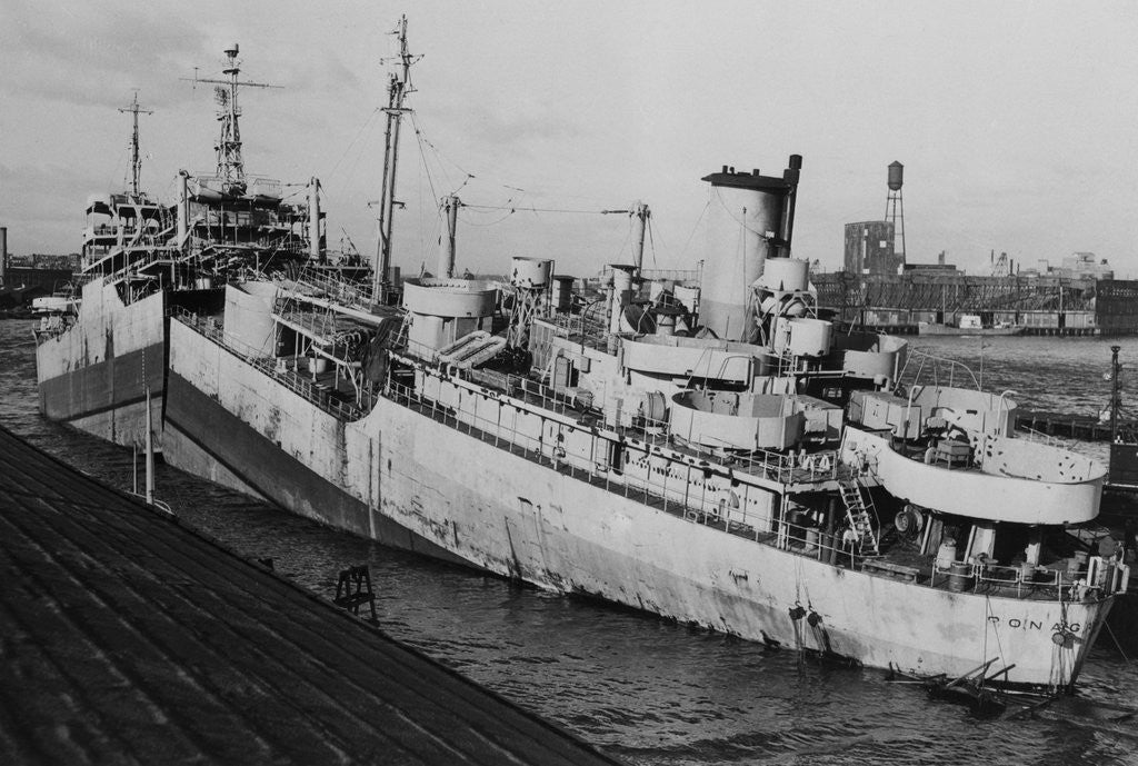 Detail of Tanker Splitting In Two by Anonymous
