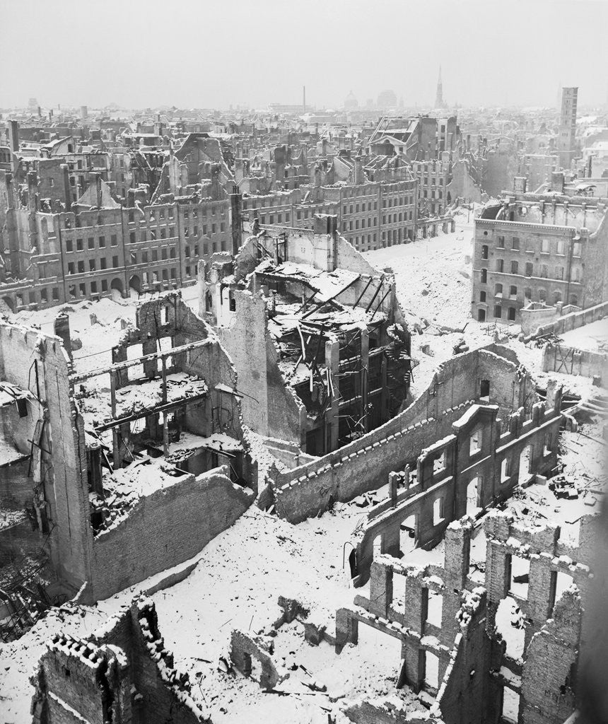 Detail of Destroyed Section of Berlin by Anonymous