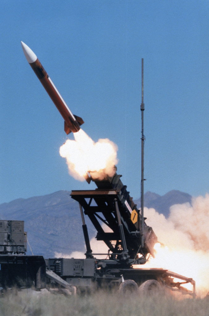 Detail of Patriot Missile Launching by Corbis