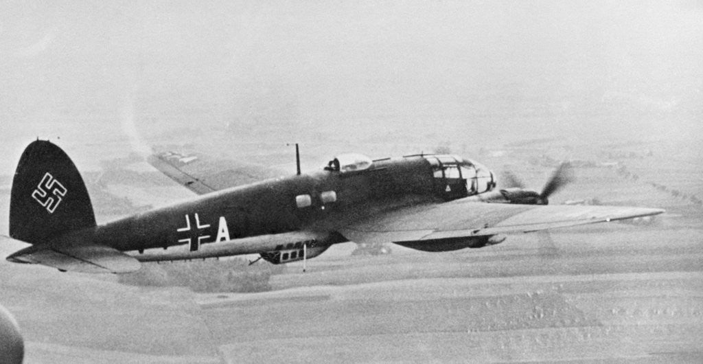 Detail of German Plane in Flight by Anonymous