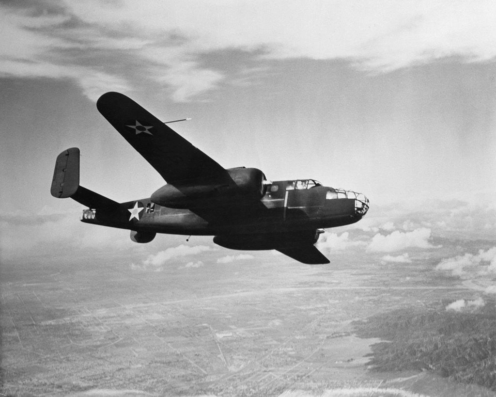 Detail of US Bomber Aircraft by Corbis