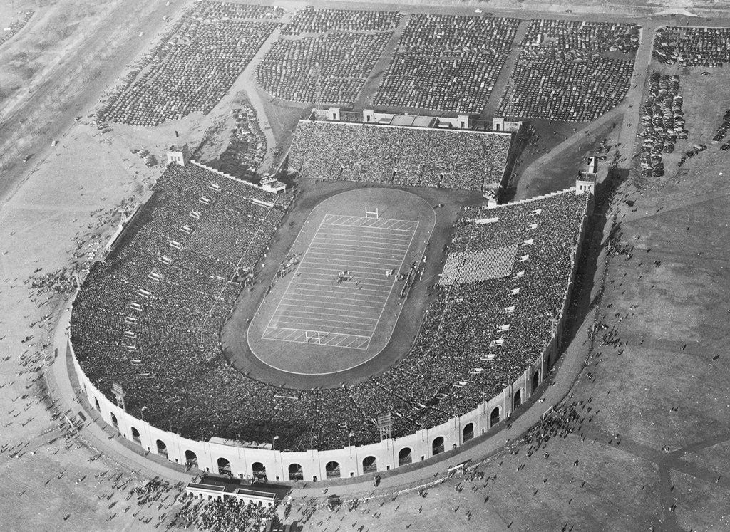 Detail of View Looking Down on Municipal Stadium by Anonymous