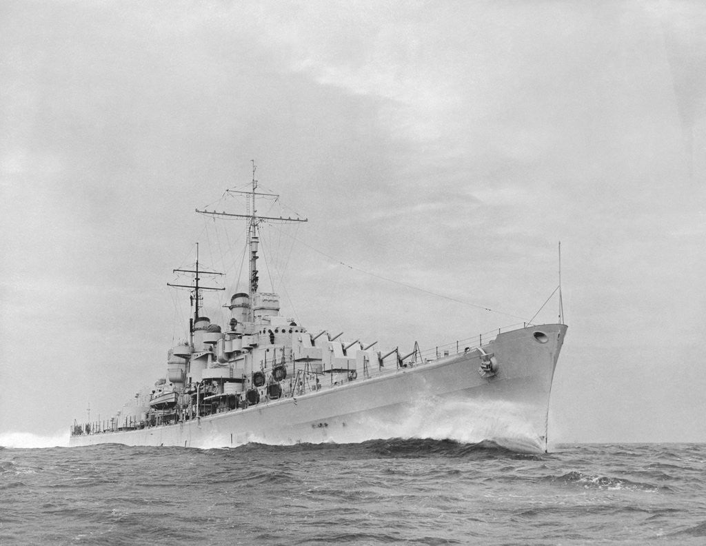 Detail of USS Atlanta by Anonymous