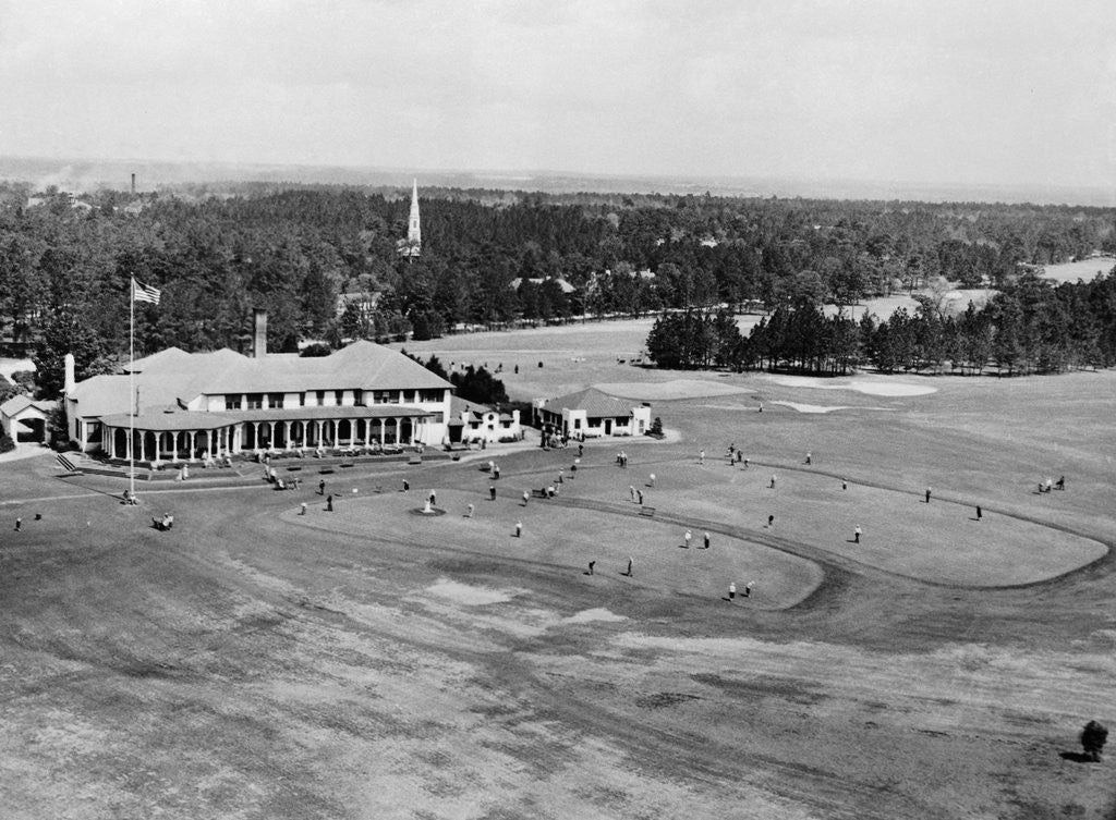 Detail of Country Club Housing Golf Matches by Anonymous