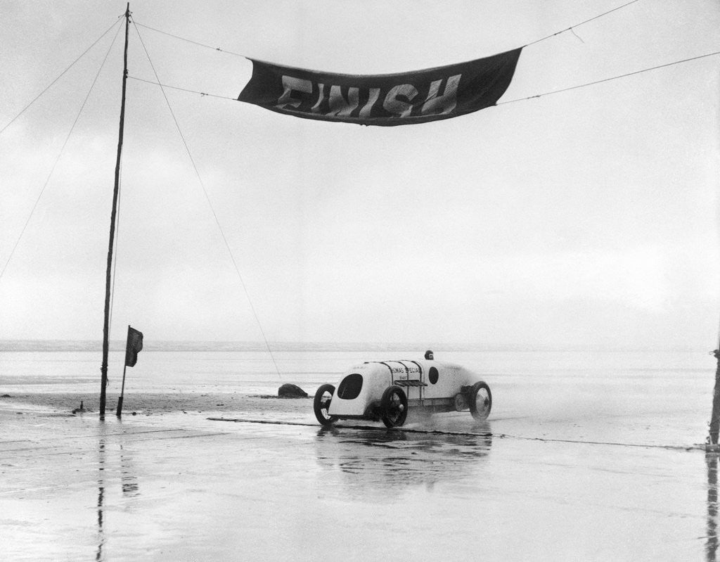 Detail of Race Car Waiting at the Starter's Line by Anonymous