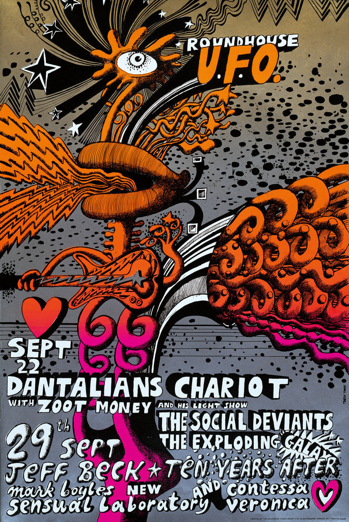 Detail of UFO (1969) by Anonymous