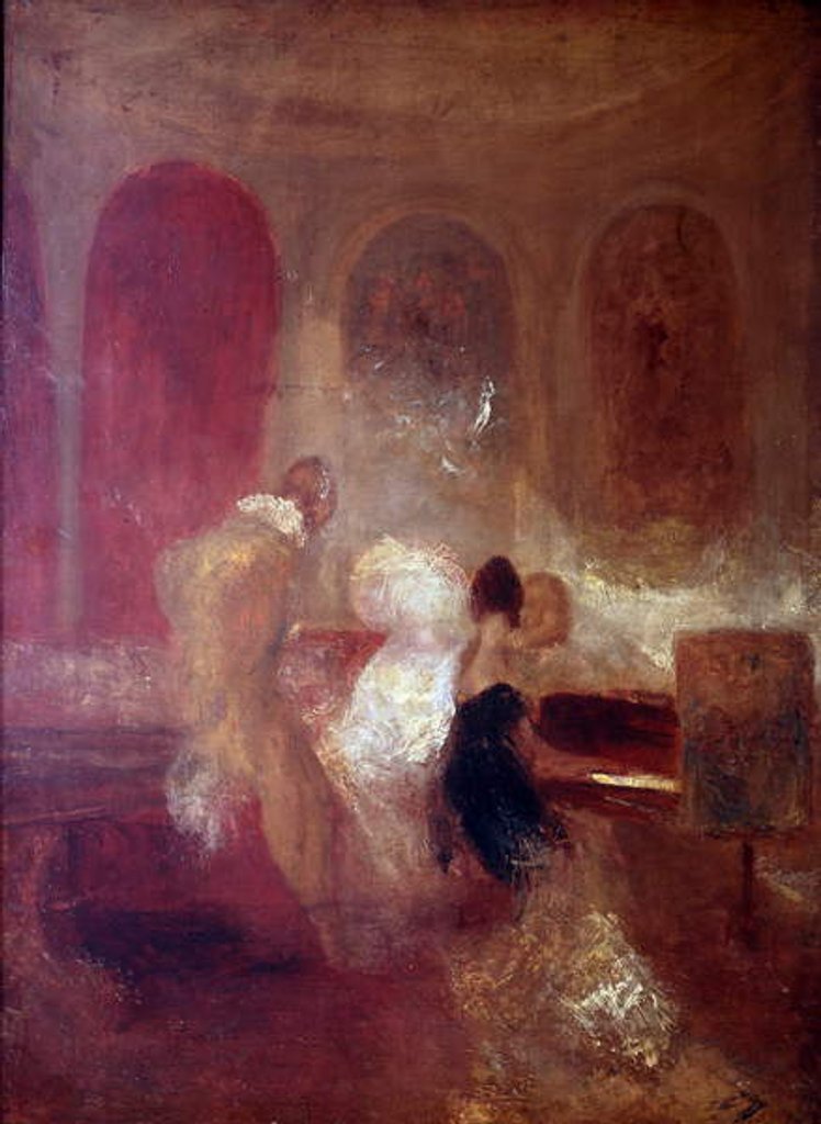 Detail of Music Party, East Cowes Castle, c.1835 by Joseph Mallord William Turner