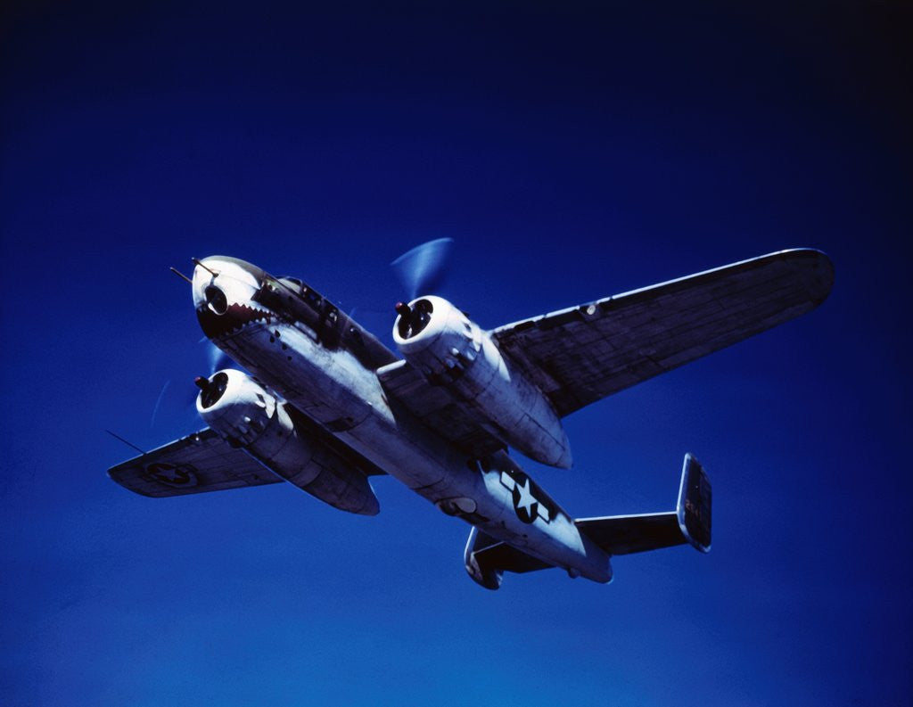 Detail of B-25 Mitchell Bomber by Anonymous
