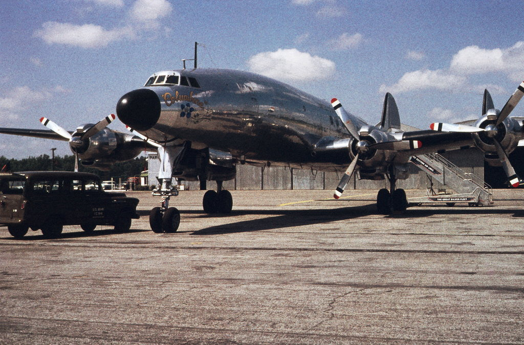 Detail of Columbine III Airplane by Anonymous