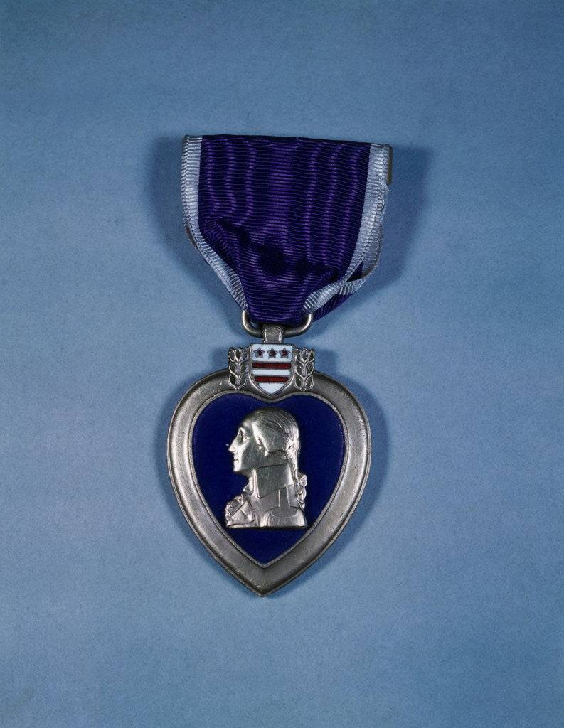 Detail of Purple Heart Medal by Anonymous