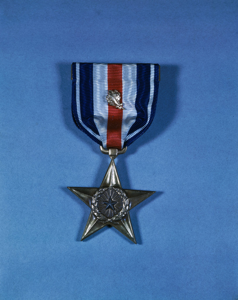 Detail of Silver Star Medal by Anonymous