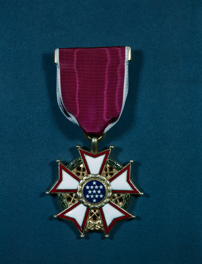 Detail of Legion of Merit Medal for Outstanding Service by Corbis