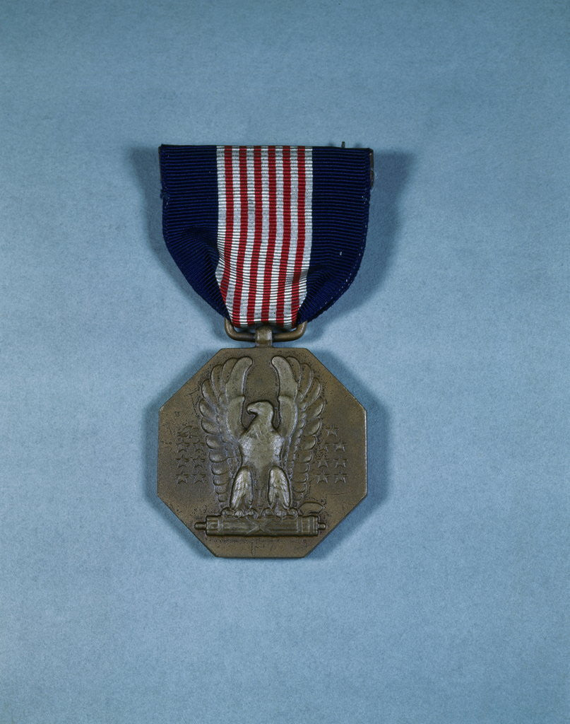 Detail of Soldier's Medal for Heroism by Corbis
