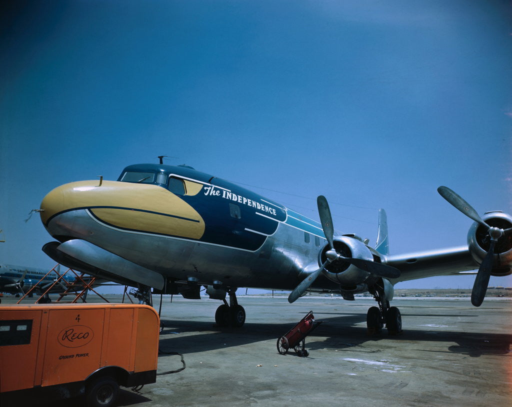 Detail of Truman's Plane 'The Independence' by Anonymous