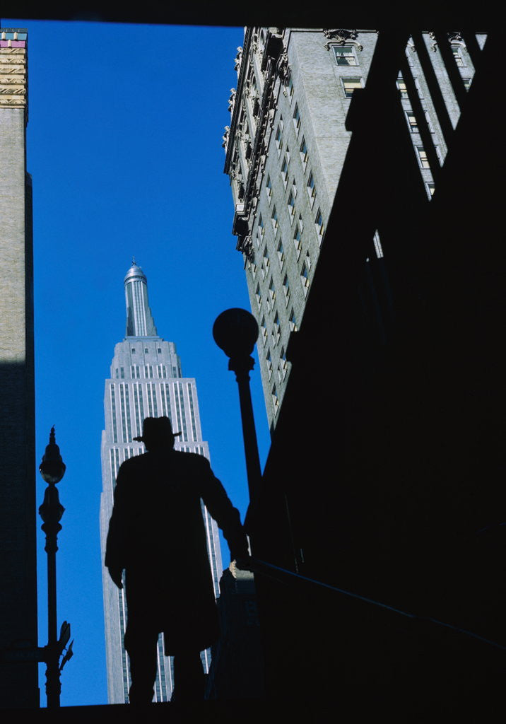 Detail of View of Empire State Building by Anonymous
