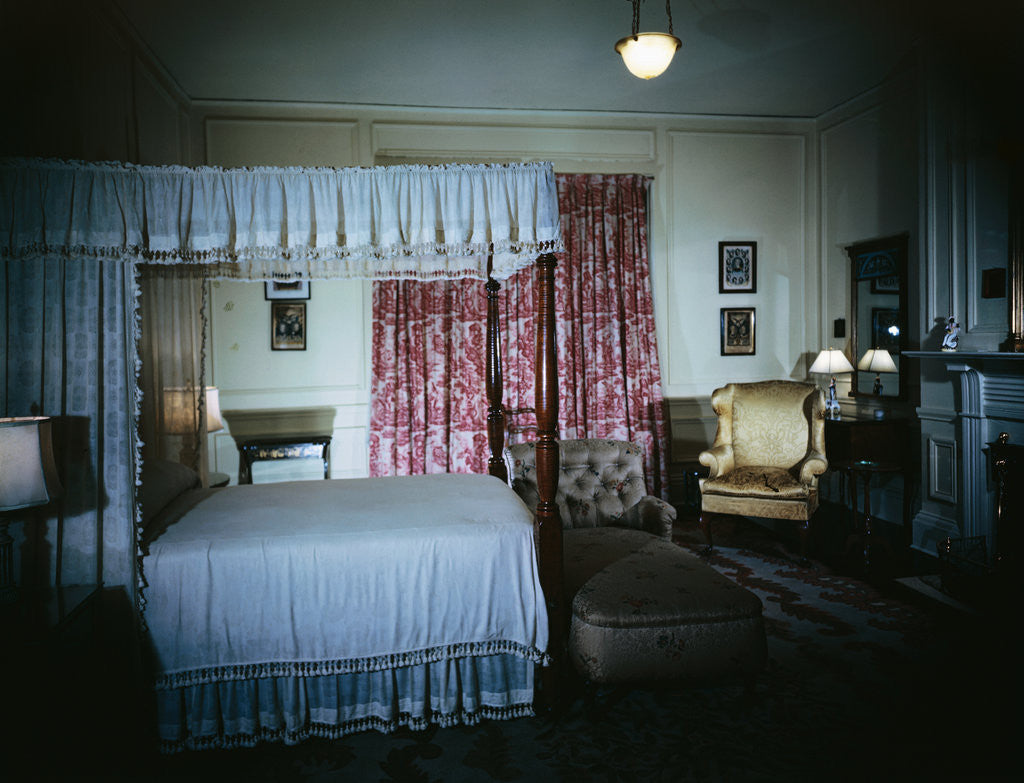 Detail of Bedroom in Blair House by Anonymous