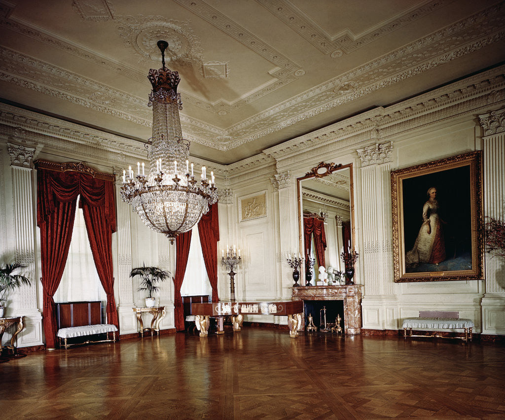 Detail of Piano in the East Room by Anonymous